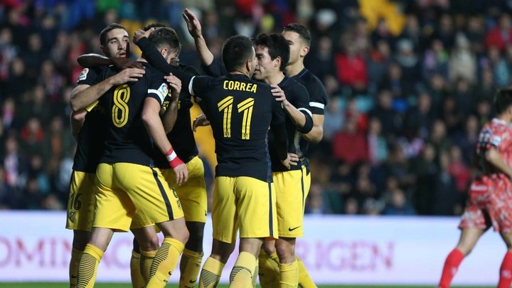 Atletico hit Guijuelo for six