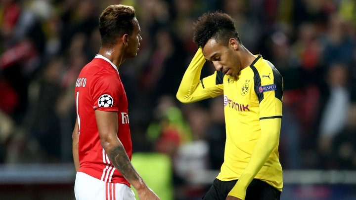 Benfica 1 Borussia Dortmund 0: Aubameyang misses penalty in Lisbon nightmare