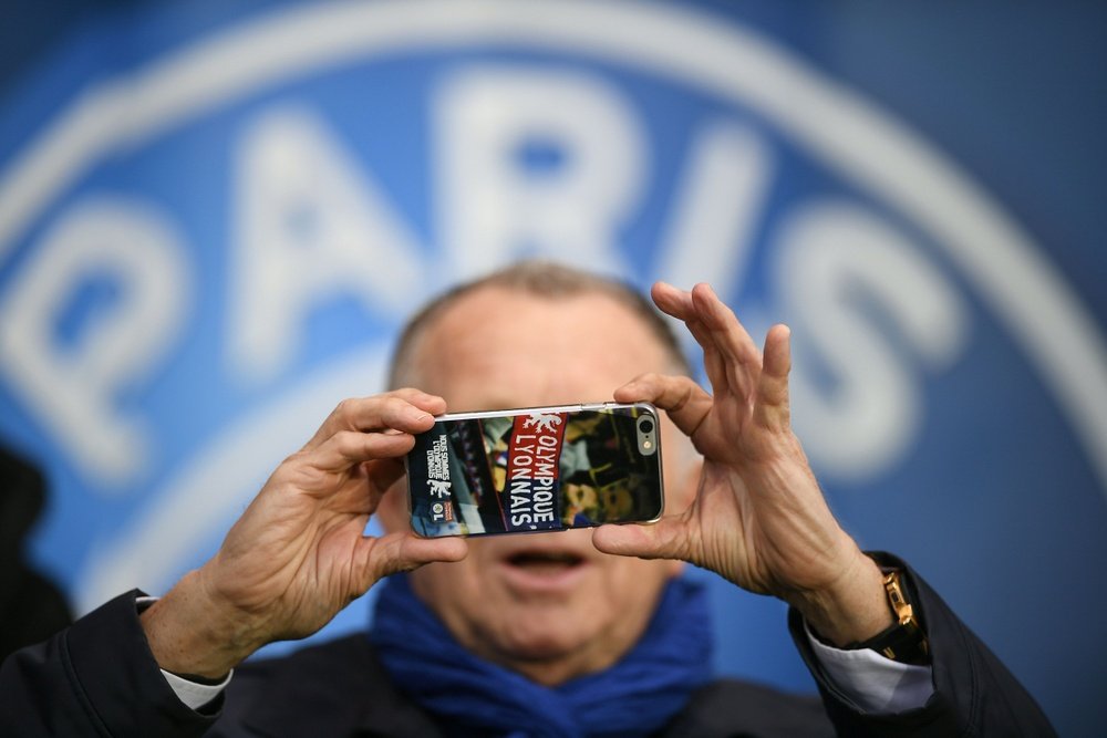 Le PSG, la nouvelle obsession de Jean-Michel Aulas. AFP