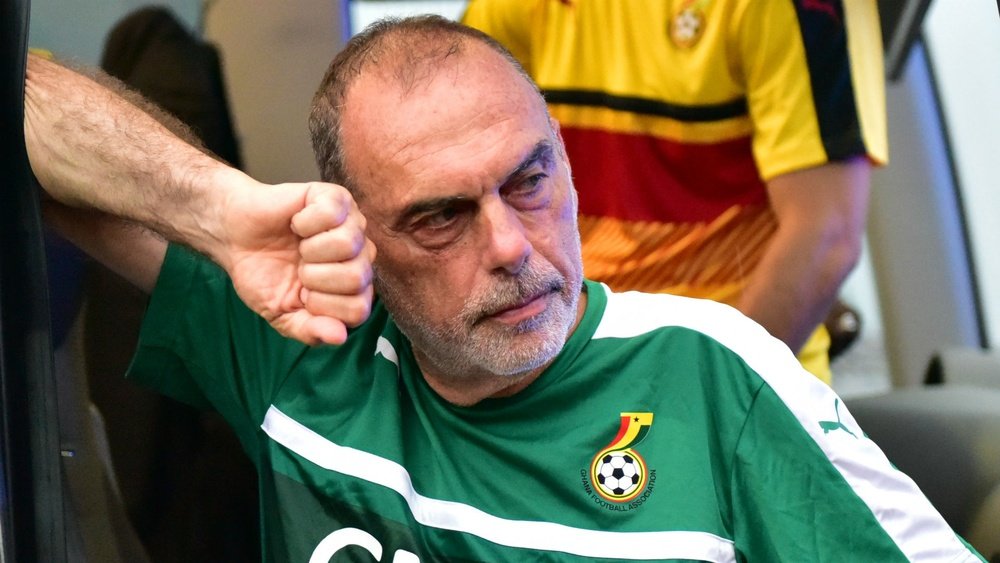 Avram Grant pictured during a match. Goal