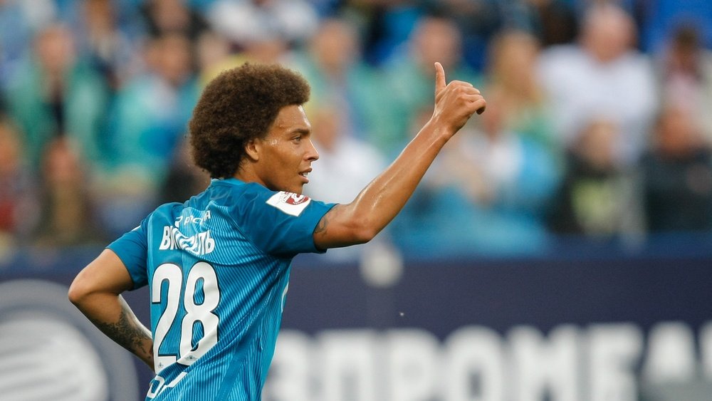 Witsel in action for Zenit. Goal