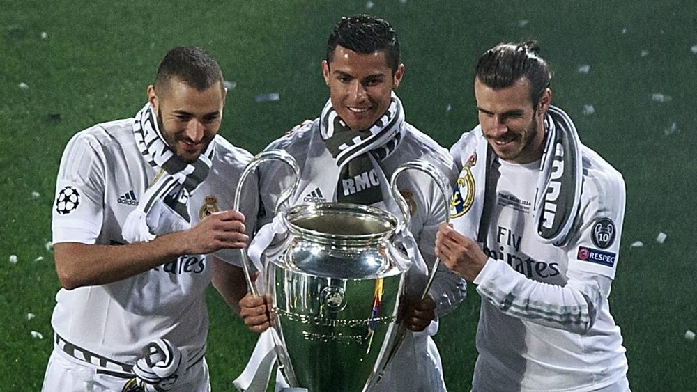 Ronaldo said it would be great if Real Madrid's 'BBC' reunited. GOAL