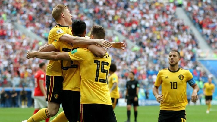 Bélgica garante lugar no pódio ao vencer a Inglaterra por 2-0
