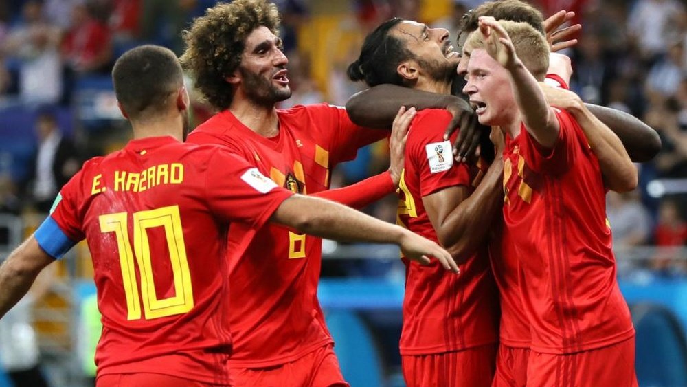 La Belgique passe aux forceps. Goal