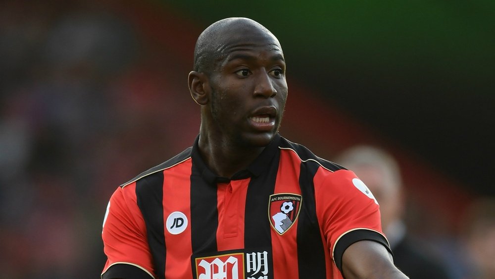 Benik Afobe during a match for Bournemouth. Goal