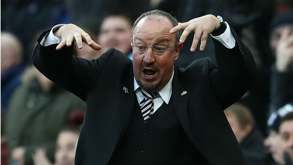 Benitez was happy with three points. GOAL
