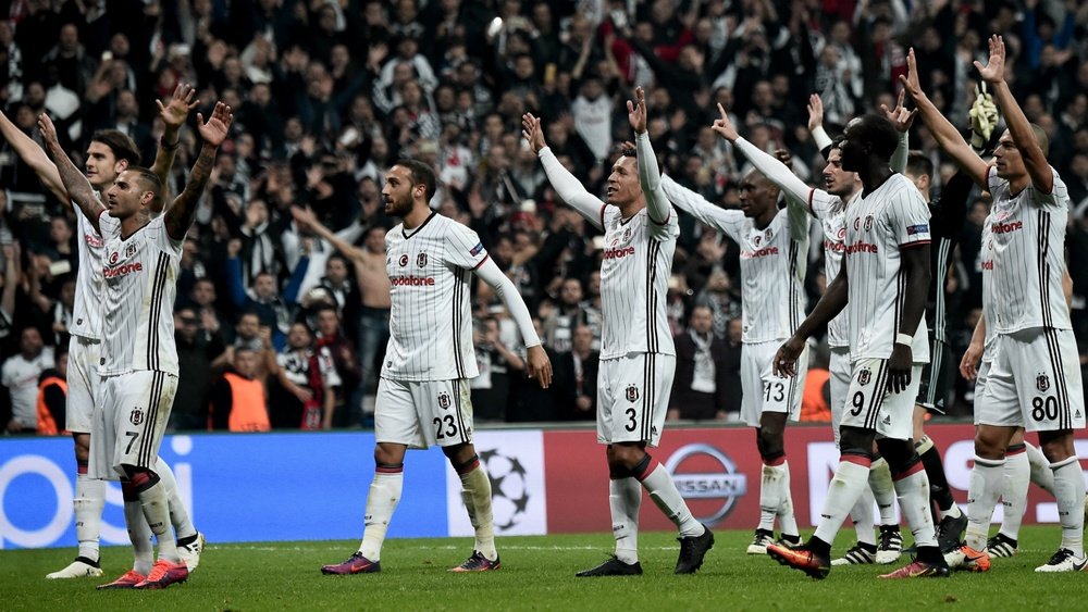 Besiktas came back from 3-0 down to draw 3-3. Goal