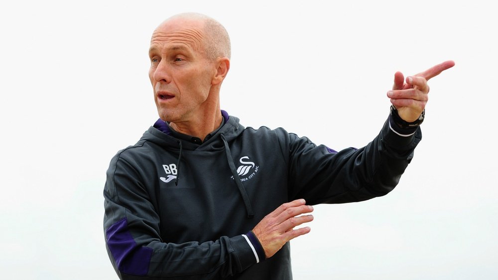 Bob Bradley lasted just 11 games in charge of Swansea City. Goal