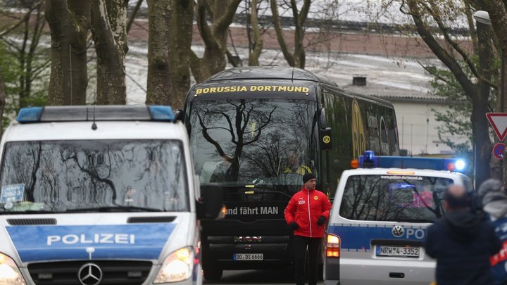 Detido suspeito do ataque ao ônibus do Borussia Dortmund