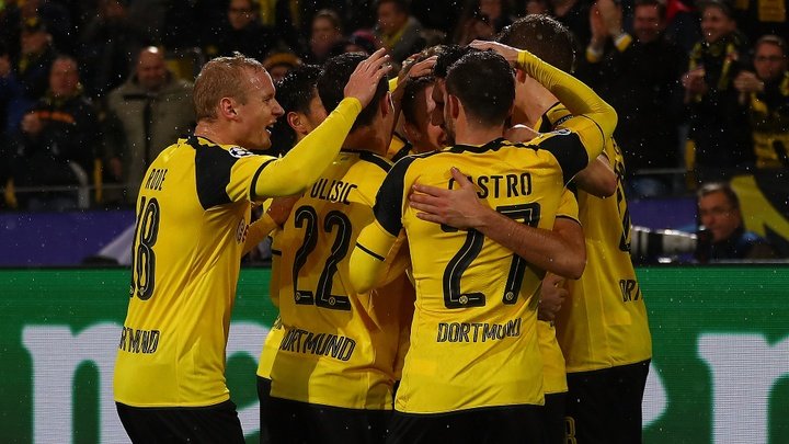 7 buts après 32 minutes à Dortmund, du jamais-vu en Ligue des Champions