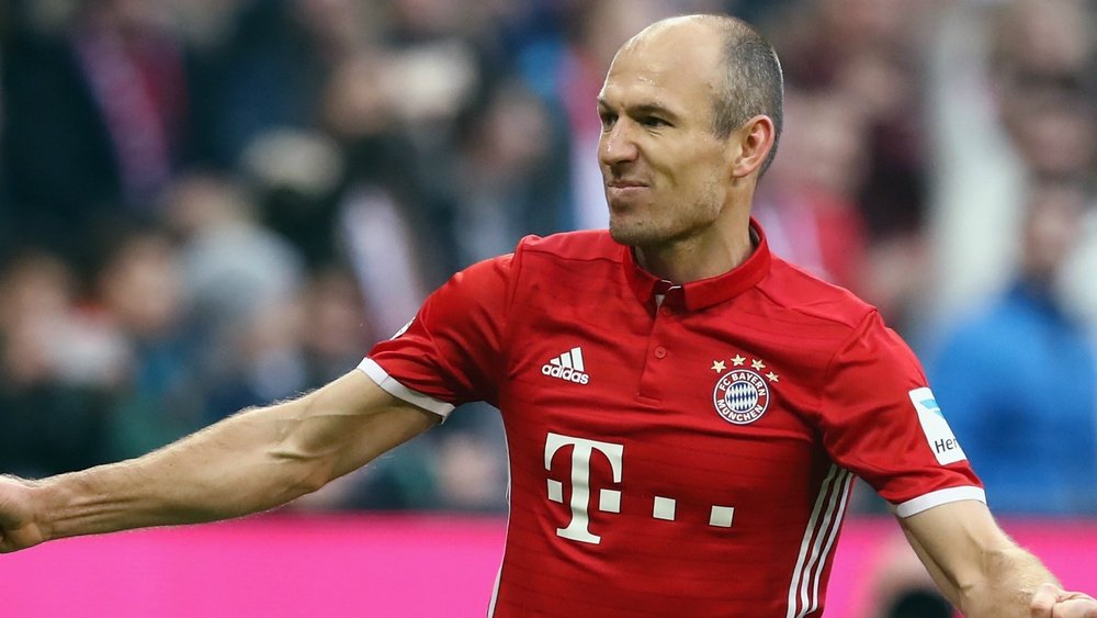 Arjen Robben devrait prolonger avec le Bayern Munich jusqu'en 2018. Goal