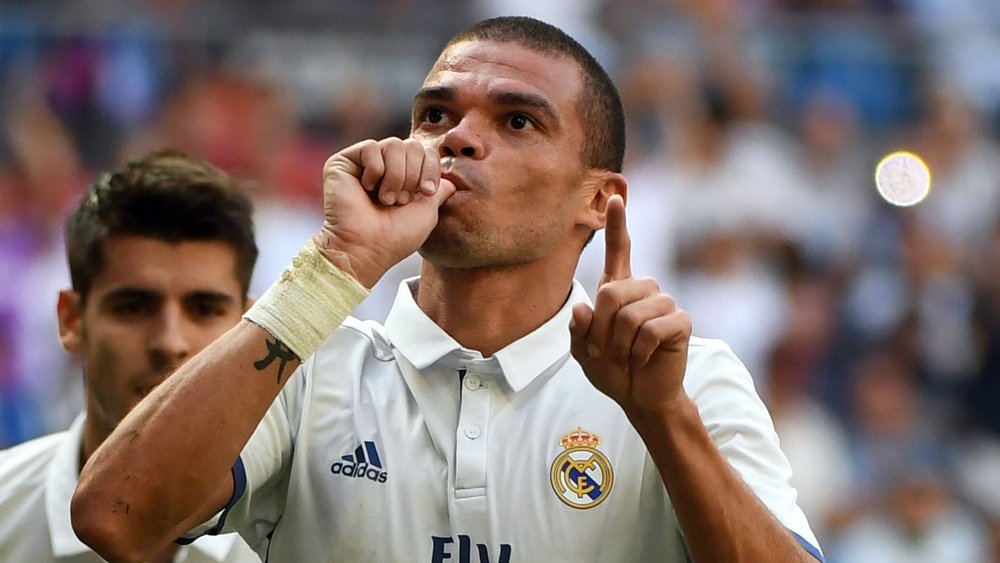 Pepe has been sidelined for approximately a month. Goal