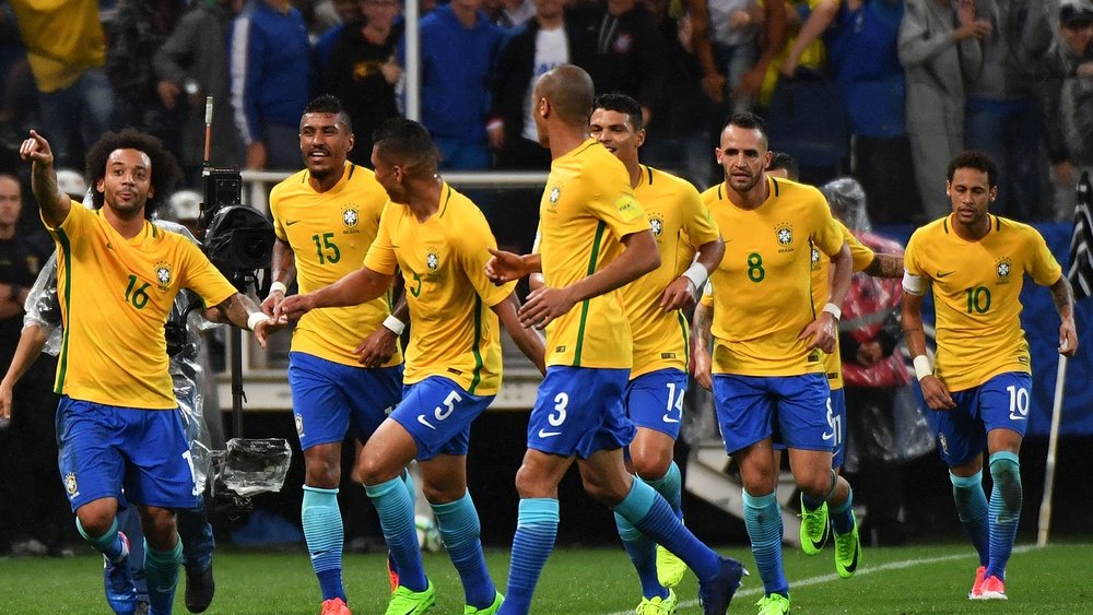 Brasil Paraguai Eliminatorias 2018 28032017