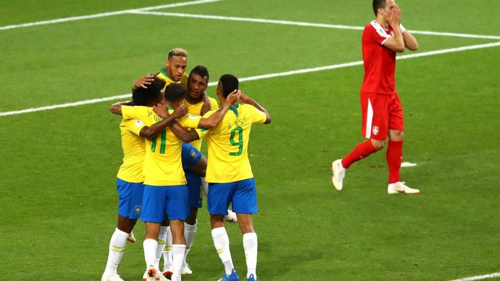 Copa do Mundo 2018: Brasil vence Sérvia por 2 a 0 e vai às oitavas
