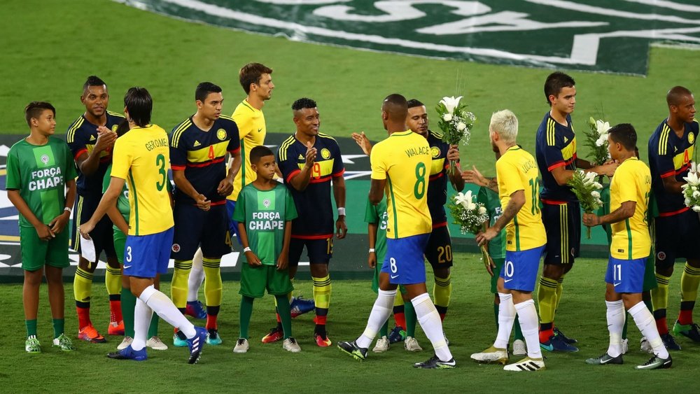 Momentos históricos entre Brasil e Colômbia. Goal
