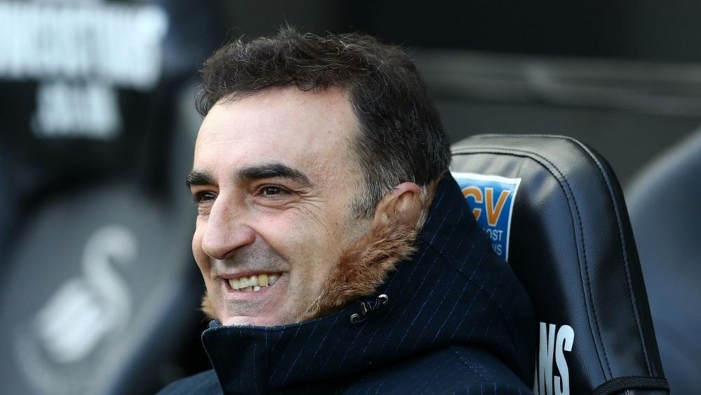 Carvalhal has taken Swansea up the table. GOAL