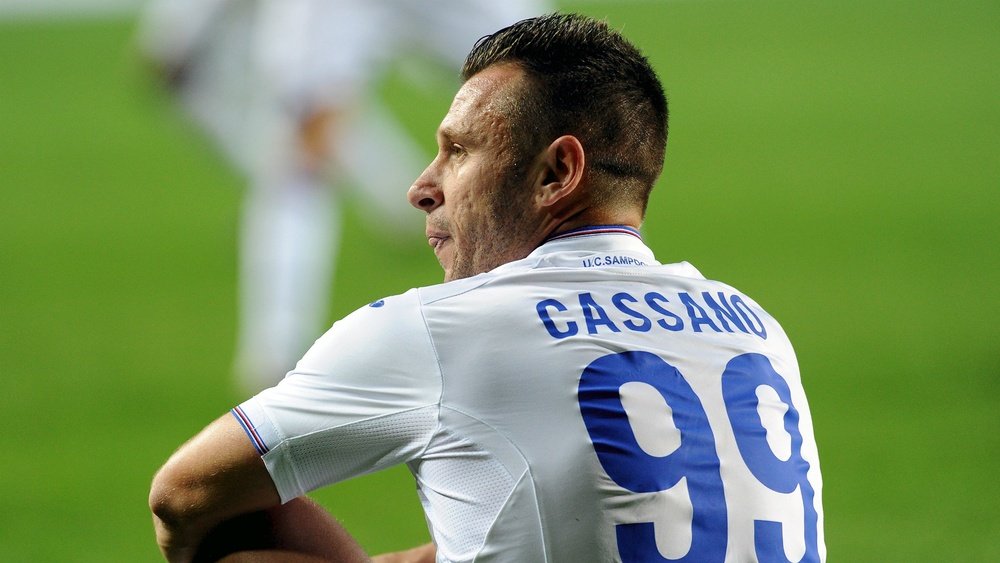 Cassano: I could've been playing on Mars like Messi and Neymar