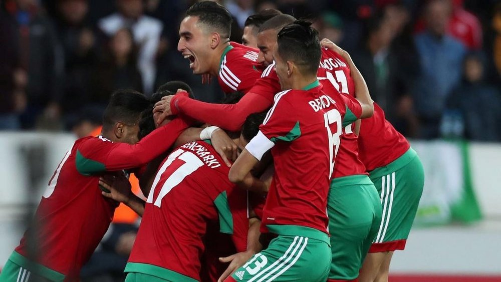 Chan 2018 Morocco v Namibia. GOAL