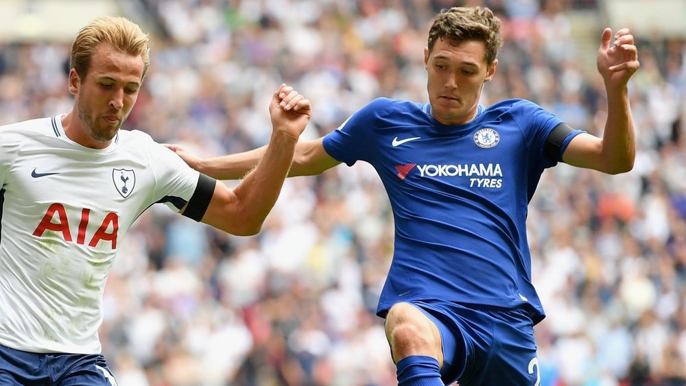 Andreas Christensen has been part of Chelsea's first team squad this season.