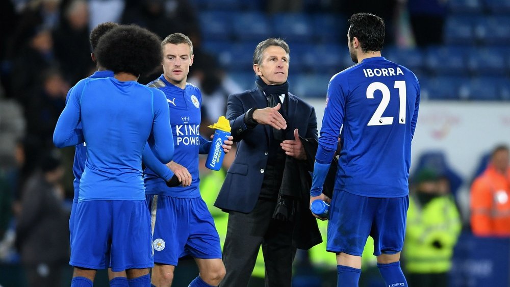 Puel impressed by Foxes solidity. GOAL