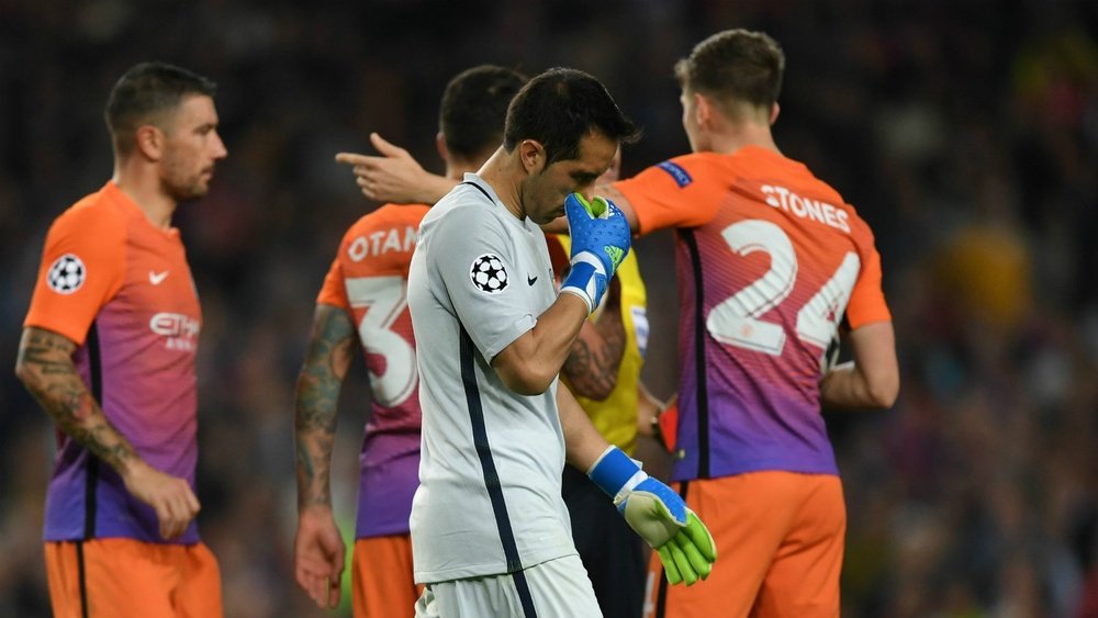 Claudio Bravo has endured a torrid time since joining Manchester City. Goal