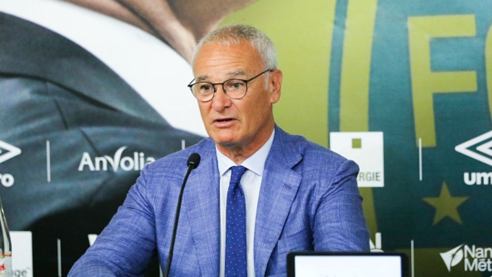 Claudio Ranieiri, le nouvel entraîneur de Nantes. AFP