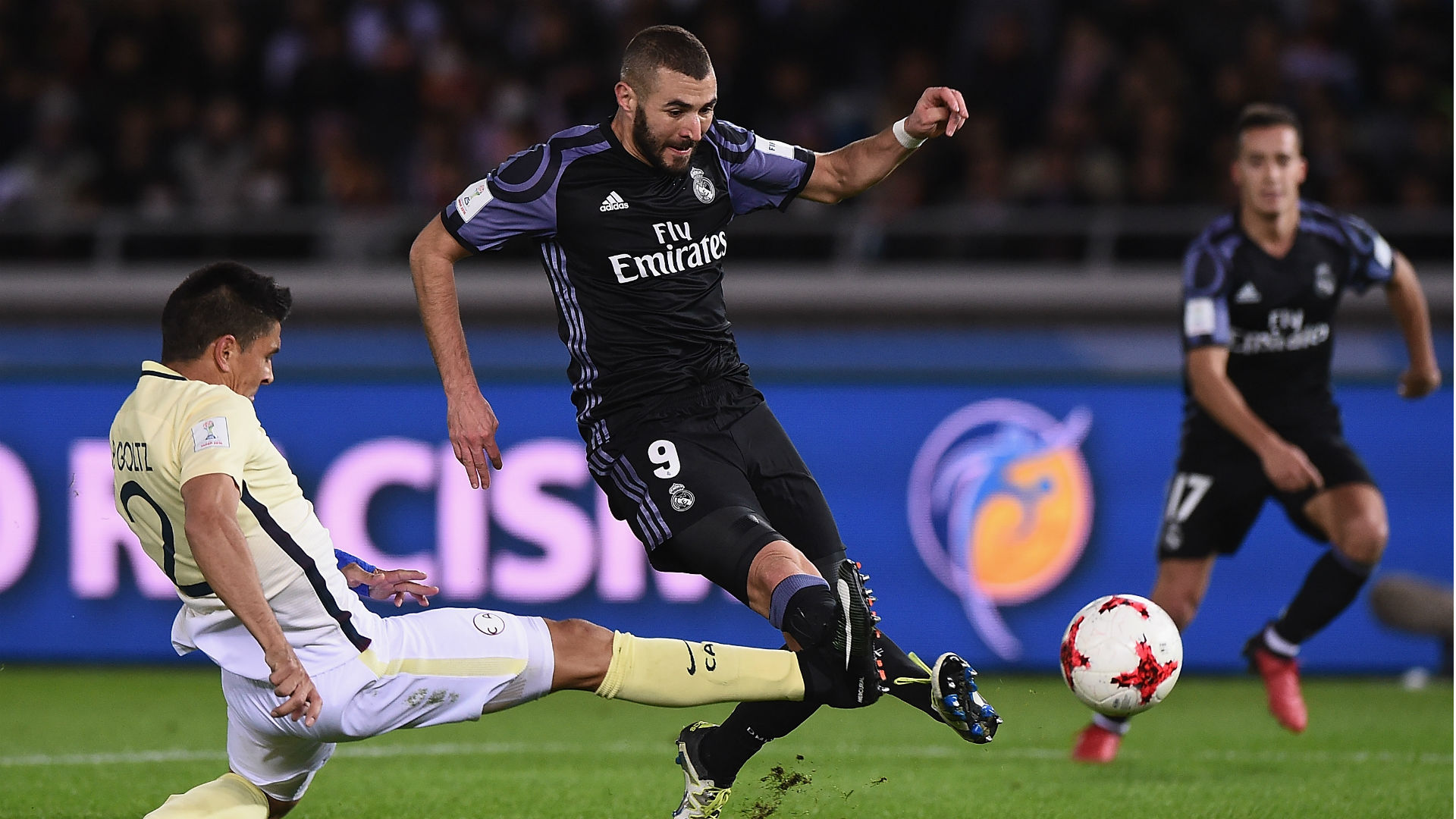 Club America 0-2 Real Madrid: Benzema and Ronaldo fire Blancos to