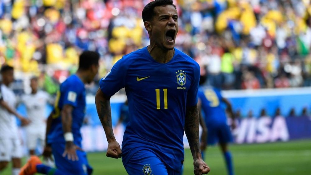 Coutinho é o melhor do Brasil na primeira fase da Copa.Goal