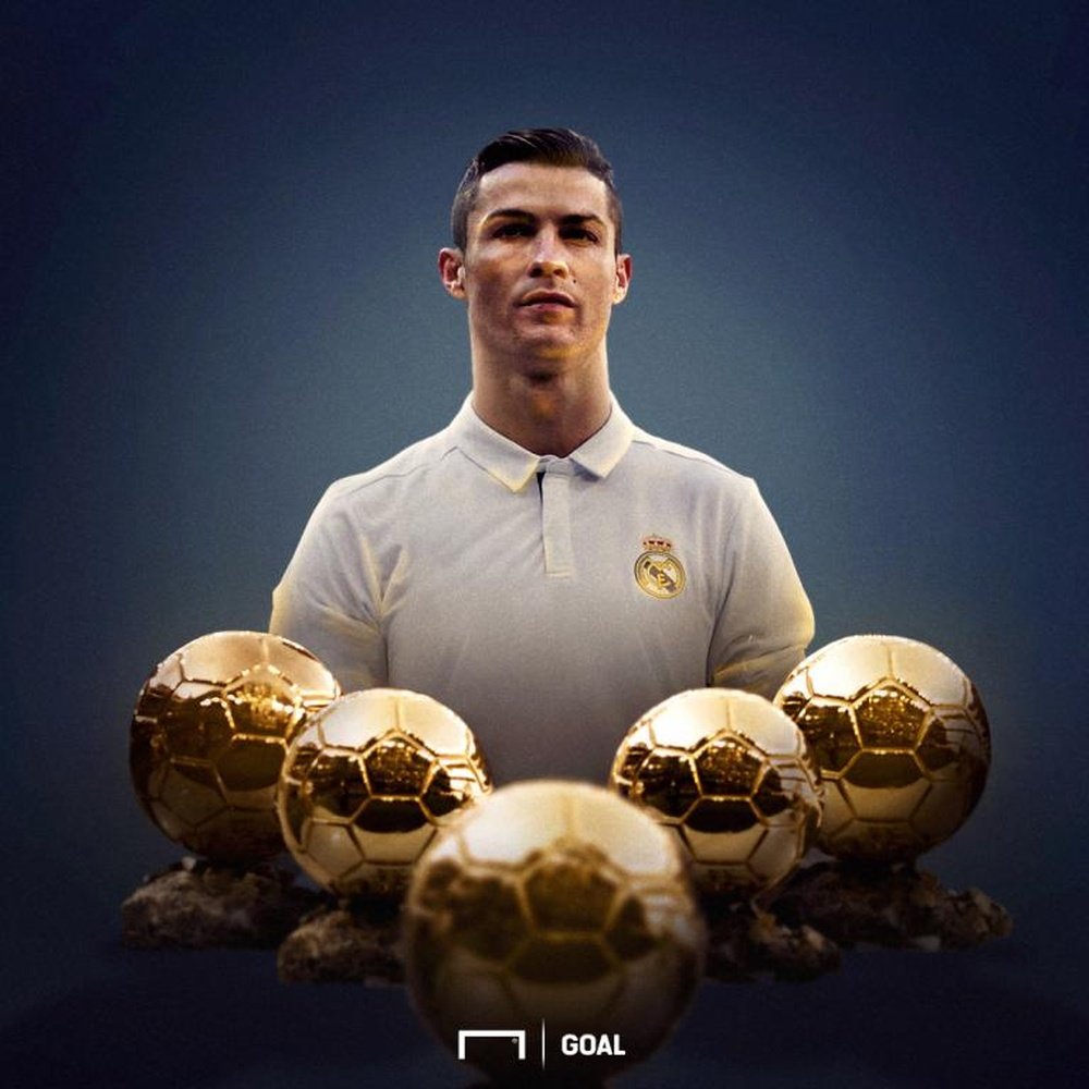 Ronaldo conquistou a sua quinta Bola de Ouro. Goal