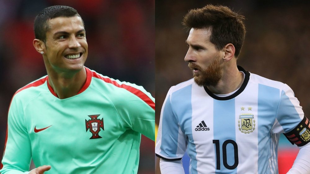 CR7 e Messi já garantiram a presença na próxima Copa do Mundo. Goal