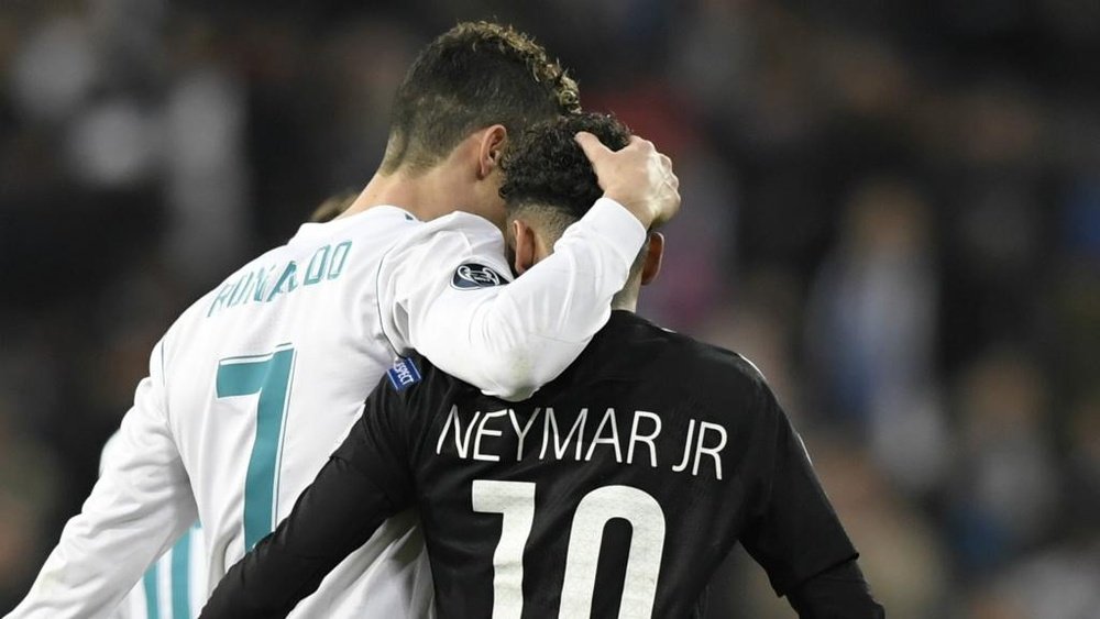 Cristiano et Neymar pourraient jouer ensemble. AFP