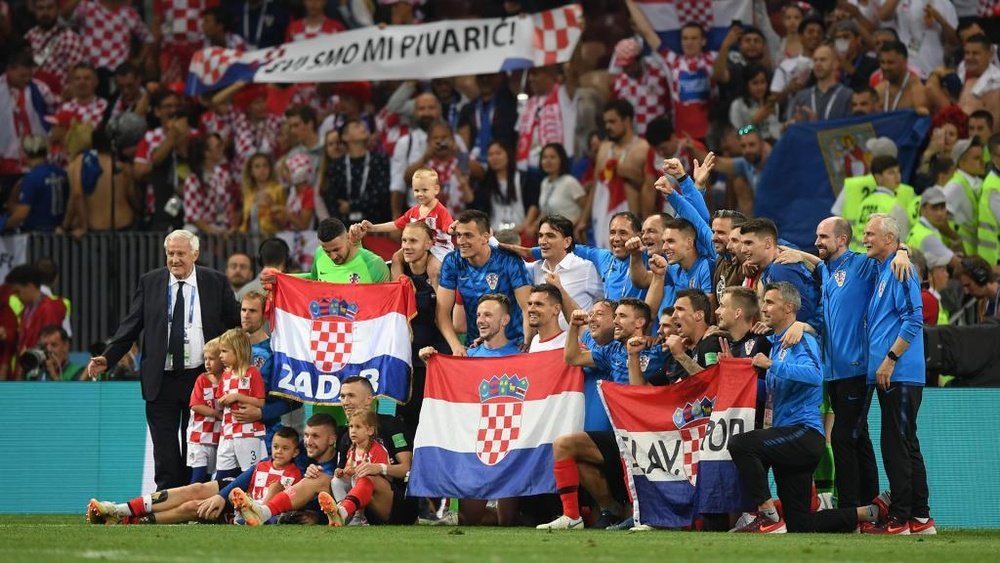 Croatia toppled England. GOAL