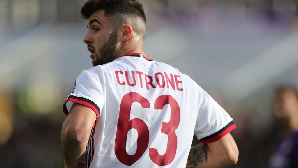 AC Milan No63 Cutrone Third Soccer Club Jersey