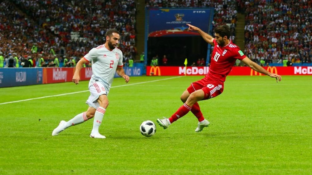 Carvajal slammed Iran's style of play. GOAL