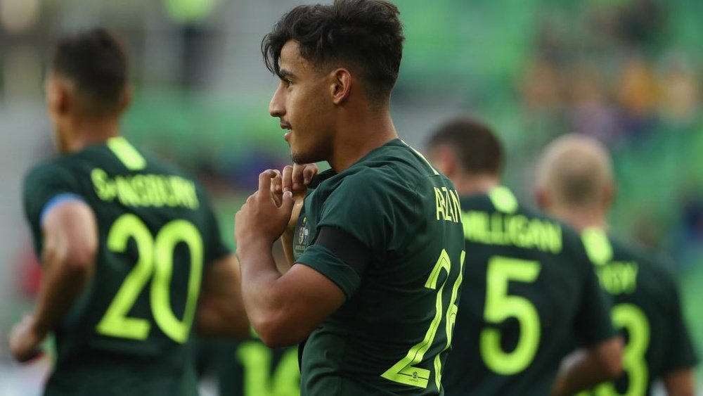 Arzani is the youngest in the squad. GOAL