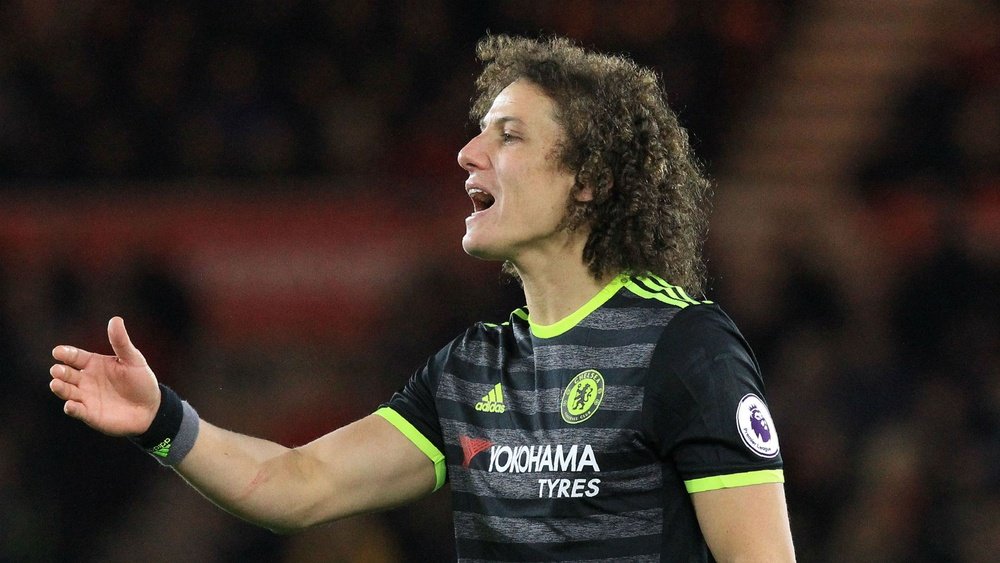 David Luiz wants serenity to return to Chelsea. Goal
