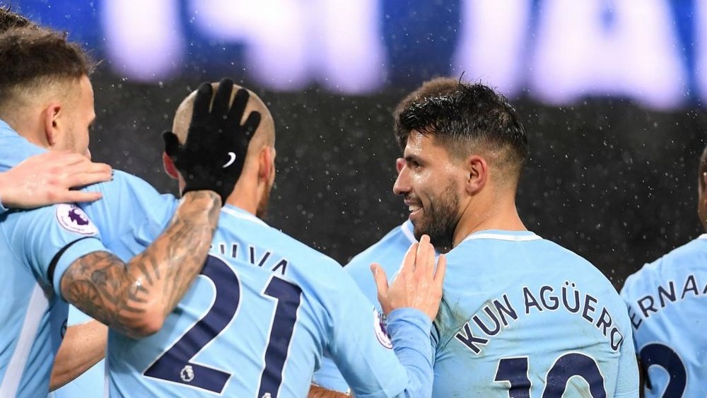 Aguero: We are supporting Silva. Goal