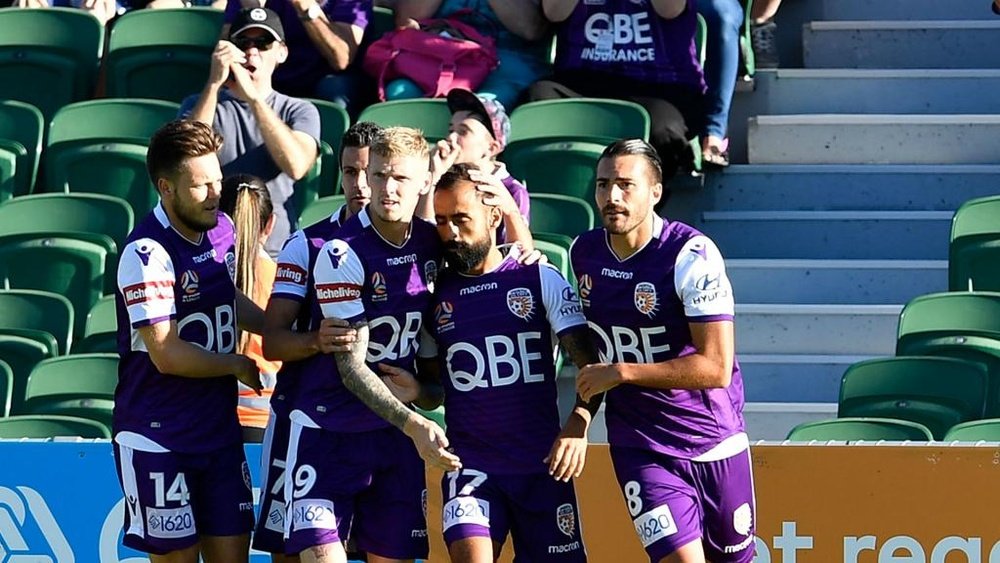 Castro starred as Perth Glory defeated Western Sydney Wanderers. GOAL