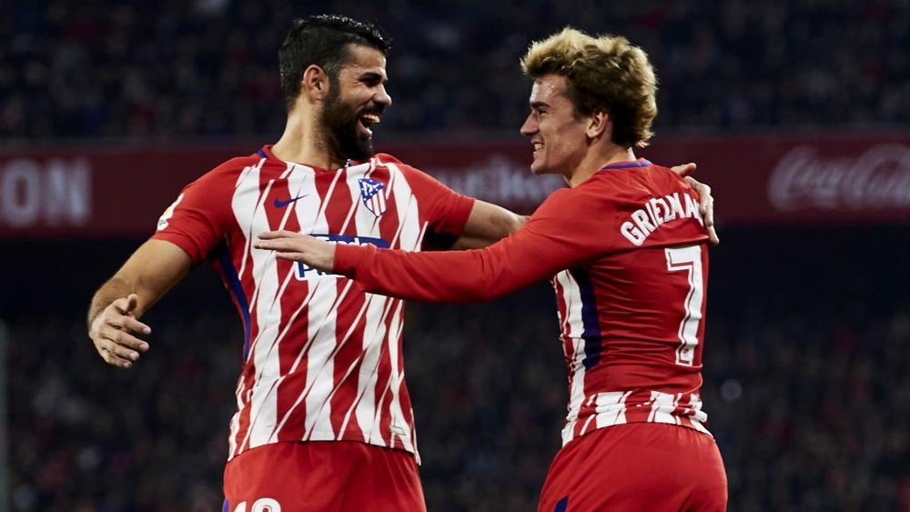 Costa and Griezmann have been linking up well for Atletico. GOAL