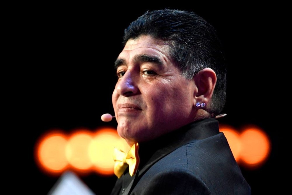 Maradona deixou mensagem de incentivo à sua Seleção. Goal