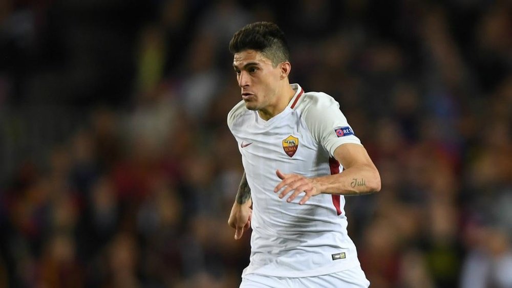 Perotti is ruled out of the second leg against Liverpool. GOAL