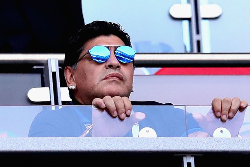 Maradona's nation were knocked out of the World Cup on Saturday. GOAL