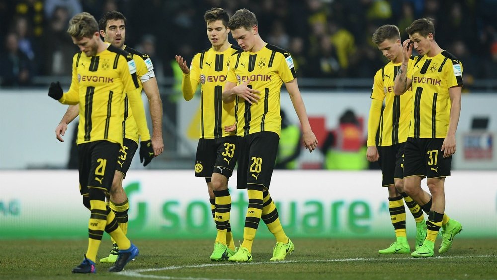Dortmund banned their armed fans. Goal
