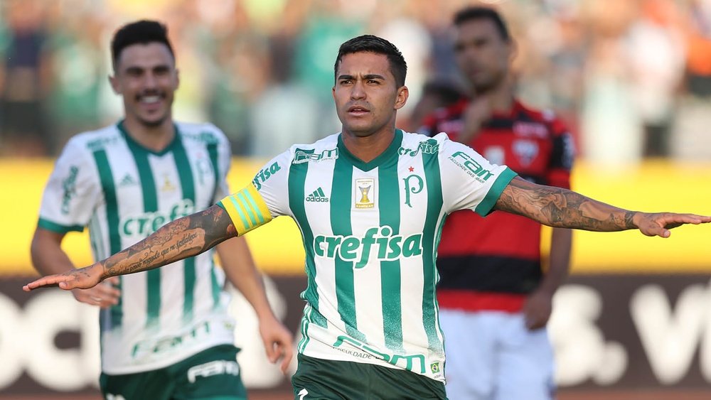Dudu se iguala a Juninho Paulista e Marcinho como o maior artilheiro do Palmeiras na era dos pontos