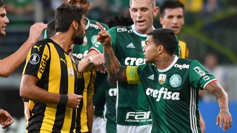Dudu Palmeiras Penarol Libertadores