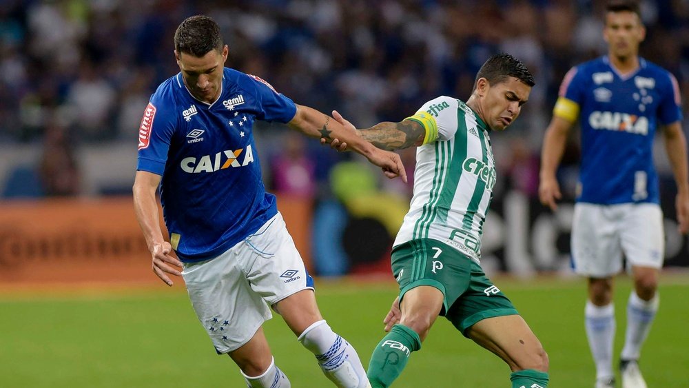 Dudu Thiago Neves Cruzeiro Palmeiras Copa do Brasil 26072017