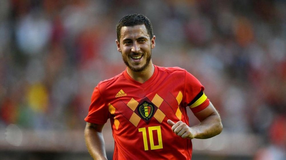 Hazard will captain his country at the tournament this summer. GOAL