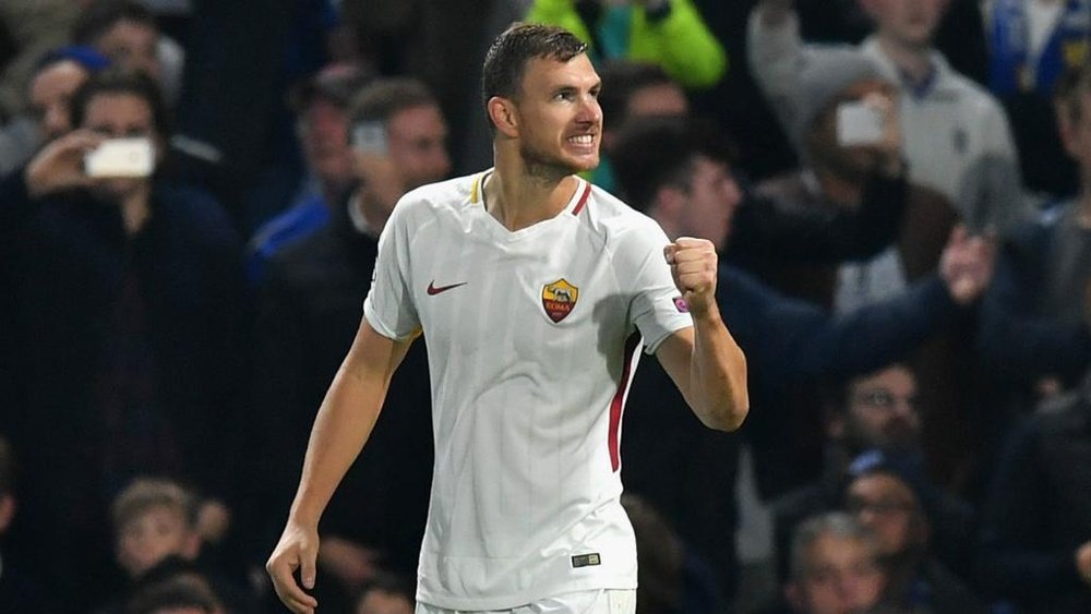 Conte is thought to be a fan of Dzeko. GOAL