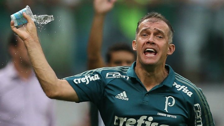 Cinco meses após demissão, Palmeiras reencontra Eduardo Baptista