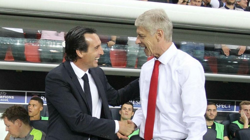 Emery isn't going to be working too closely with Wenger. GOAL